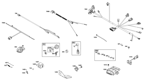Part Location Diagram of 84001962 Briggs and Stratton Knob, Control